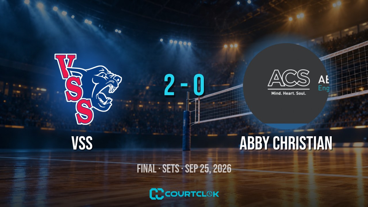 VSS 2, Abby Christian 0 — final