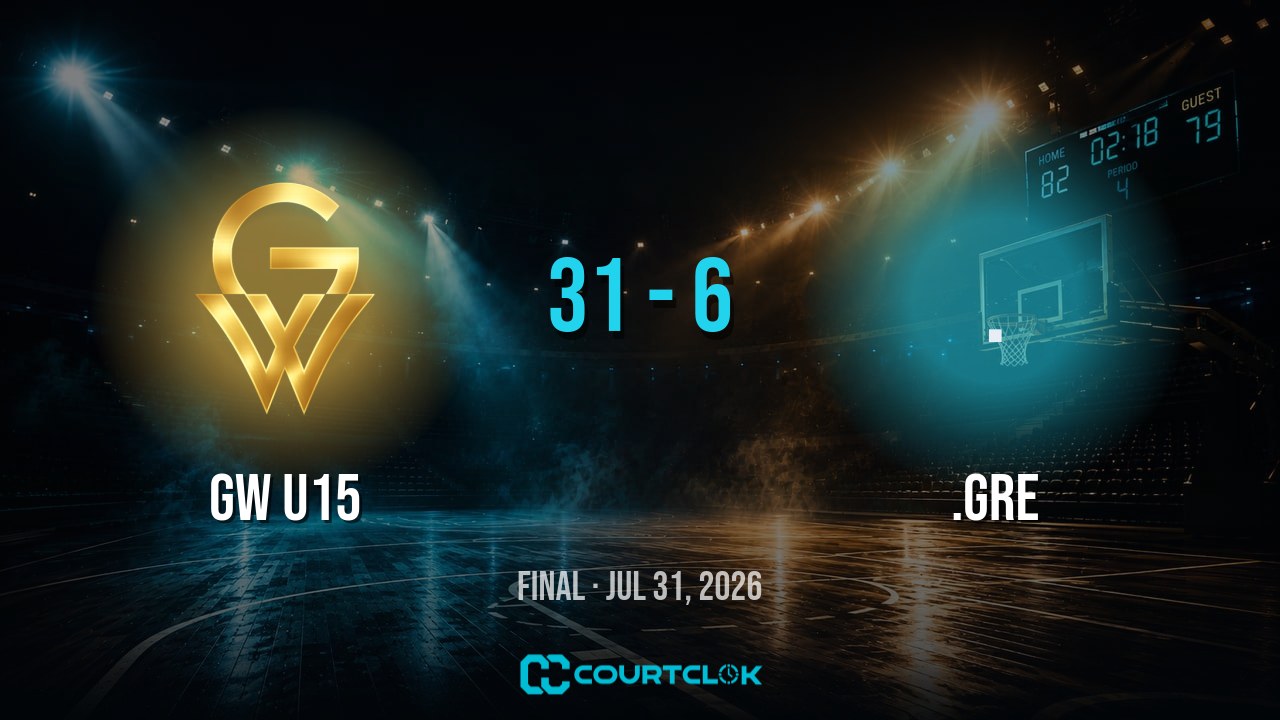 GW U15 31, .GRE 6 — final